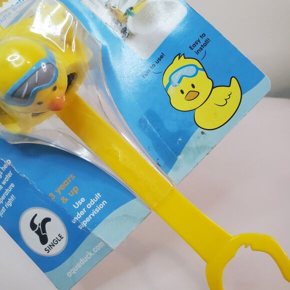 Aqueduck Handle Extender For Single Handle Bathroom Faucets Yellow Duck - Picture 8 of 8